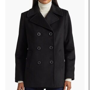 28” WOOL BLEND PEACOAT